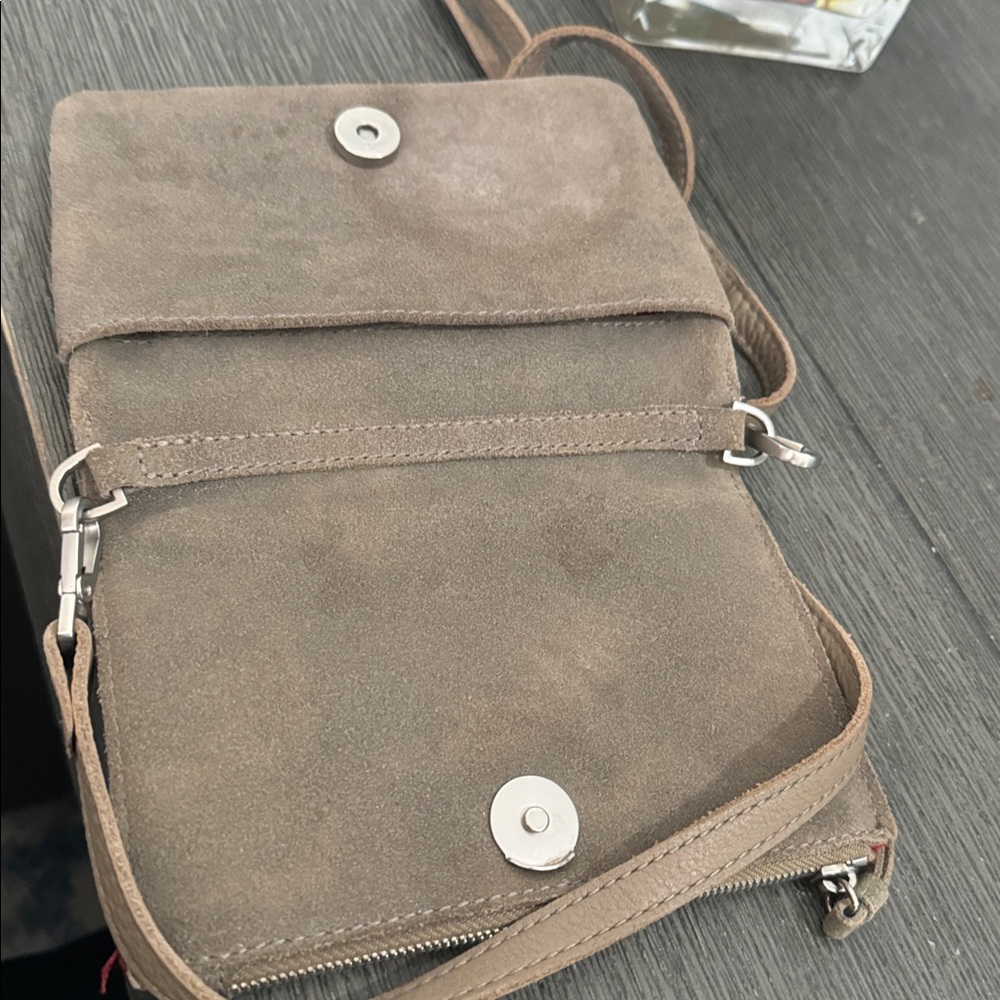 Hammitt Tan Leather Crossbody Bag - Picture 5 of 8